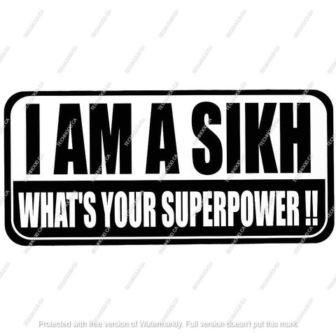 I AM A Sikh Sticker - The Tech Hood Inc.