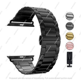 Stainless Steel Premium Black Sublimation Watch Band - The Tech Hood Inc.