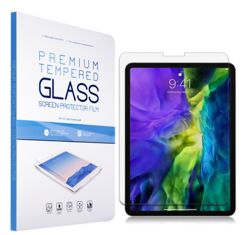 iPad Pro 11 inch High Transparent Full Size Tempered Glass Screen Protector - Techhood.ca