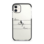 Love Laugh Live iPhone Signature Case - Techhood.ca