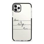 Love Laugh Live iPhone Signature Case - Techhood.ca